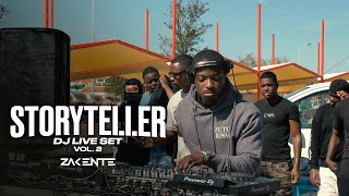 Storyteller Vol2  Zakente  DJ Live Set  Afro House 2023 [upl. by Ayiak]