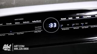 Whirlpool Cabrio Top Loading Washer WTW8000DWH  Overview [upl. by Ahsirtap]