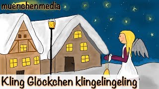 ⭐️ Kling Glöckchen klingelingeling  Weihnachtslieder deutsch  Kinderlieder deutsch  muenchenmedia [upl. by Mellisa]