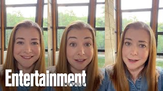 Alyson Hannigans Graduation Speech In 60 Seconds  Entertainment Weekly [upl. by Ellenrad628]