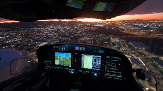 DA42VI Flight Vlog Into Phoenix Sky Harbor International Airport [upl. by Sharleen]