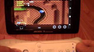 TinkerToy  6  Android Tablet Archos 70 IT Bluetooth GPS WiiMote Keyboard [upl. by Rozella979]