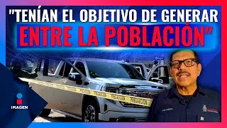 El secretario de Seguridad de Sinaloa asegura que hay tranquilidad en Culiacán  Francisco Zea [upl. by Strang103]