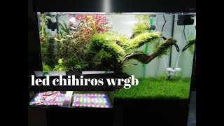 UNBOXING CHIHIROS WRGB [upl. by Antsirhc]