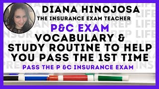 How To Pass The PampC Insurance Exam Vocabulary Terms insuranceexam pampcinsuranceexam [upl. by Ahsienek]