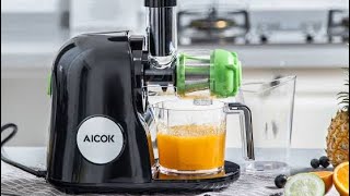 AICOK Slow Masticating Juicer Extractor [upl. by Avahc409]