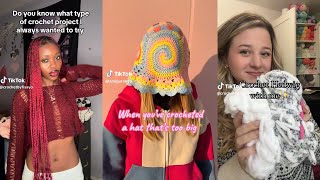 Crochet TikTok Compilation 25  Viral Crochet Inspo amp Ideas amp Hacks [upl. by Leohcin]