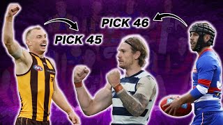 GAMECHANGING AFL DRAFT STEALS [upl. by Neneek410]