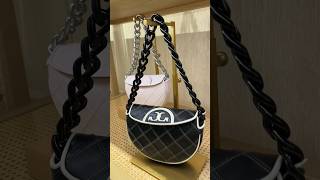 Tory Burch Fleming Crescent Bag miami luxury shopping [upl. by Winton819]