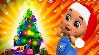 Deck the Halls Dance🎄🎶 with Lyrics Christmas Song for KidsChristmas Is Coming and MORE Kids Songs [upl. by Welby]