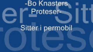 Bo knasters proteser  sitter i permobil [upl. by Deanna]