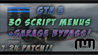 PS3124 GTA 5 Online 30 Menus Script Bypass  Garage Bypass BLUSBLES CEXDEX [upl. by Kleiman531]