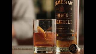 Jameson Cocktails  Black Barrel Old Fashioned [upl. by Strenta]