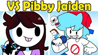 Friday Night Funkin VS Jaiden Animations amp Lyrics  Breaking Point FNF x PibbySadistic Story [upl. by Pedrick]