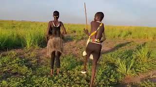 Nuer culture dance Gambella Ethiopia [upl. by Eceinahs]