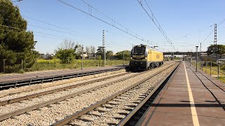 Ferrocarril Español  Spanish Railway Trainspotting Getafe Industrial [upl. by Esnohpla860]