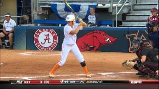 05092013 South Carolina vs Tennessee Softball Highlights [upl. by Uoliram434]