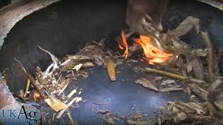 Turning organic waste into Biofuel quotBiocharquot  Fuel solutions for Haiti [upl. by Nnylahs219]