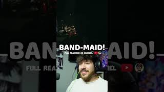 BANDMAID  Freedom Reaction bandmaid bandmaidreaction bandmaidfreedom jrock japaneseband [upl. by Niamart]