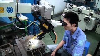 Sisma SWA150 laser welding machine at Muto Hanoi [upl. by Denney]