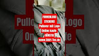 Firmenlogo Stickerei Berufsbekleidung Pullover mit Logo günstig online kaufen stickerei firmenlogo [upl. by Lisetta]