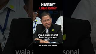 HEARSAY LANG DAW Duterte EJK WarOnDrugs [upl. by Koorb]