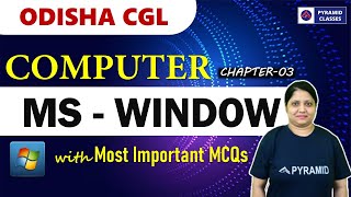 odisha cgl Computer class  ossc cgl previous year question  Computer Class  Pyramid classes cgl [upl. by Aihtyc]