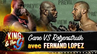 Ciryl Gane vs Jairzinho Rozenstruik  lanalyse de Fernand Lopez  King And The G 5 [upl. by Elvah]