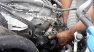 Kia Sedona Replacing Alternator [upl. by Feld]