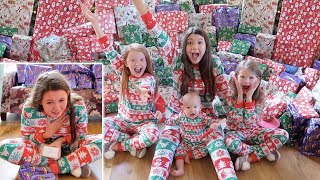 OPENING PRESENTS BRINGS TEARS CHRISTMAS DAY FAMILY SPECIAL [upl. by Ennylyak]