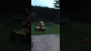 Suzuki lt50 Quad derestricted so fast [upl. by Ahtennek288]