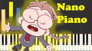 Primos Failing Scientifically Theme Piano Tutorial EASY [upl. by Coleman]