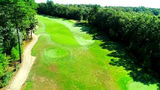 SHINING ROCK GOLF CLUB  HOLE 7  AERIAL VIEW [upl. by Annaierb906]