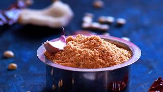 Pappula Podi Recipe  Spicy Roasted Gram Powder for Idli Dosa amp Rice [upl. by Nollaf191]