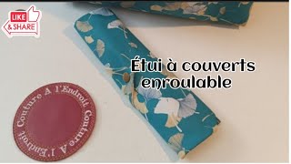 Étui à couvert couture très facile  couture débutant ✂️🪡🧵 [upl. by Dena]