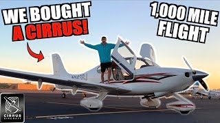 Buying a Cirrus SR20 and Flying It 1000 Miles Home [upl. by Josie]