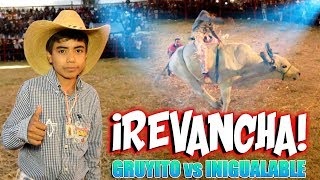 ¡REVANCHA El Gruyito jinete 11 años VS Toro EL INIGUALABLE de Rancho El Presidente San Bartolo [upl. by Woodson]