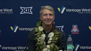 Arizona Football Postgame Press Conference [upl. by Kcirneh]