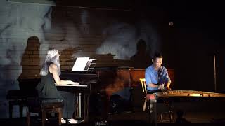 Japanese koto 箏 and piano ピアノ improvisation の即興  Brandon Lee and Anna Dobrucka [upl. by Fusco]