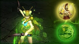 Titan Quest  Champantis  Safeguard of the Mantis set Champion Build [upl. by Mariel187]