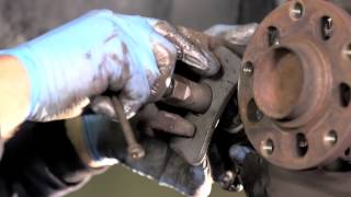 How to Change Rear Brake Discs amp Pads [upl. by Aicenek630]