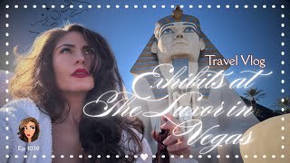 Travel Vlog  The Exhibits at The Luxor Las Vegas [upl. by Rapsag]