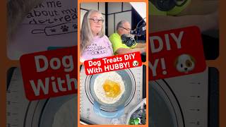 When Baking with Hubby Turns Hilarious 😂  Hypoallergenic Dog Treats Edition DogTreatsDIY [upl. by Dearr]