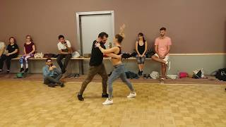 Chaves y Silvia dance Bachata  Bachata Connection Cologne 2018 [upl. by Alyac]