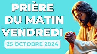 ✝️🙏Prière Du Matin  Vendredi 25 Octobre 2024 ✝️ Avec Psaumes Matinales 🙏✝️ avecmarie jesus foi [upl. by Beffrey]