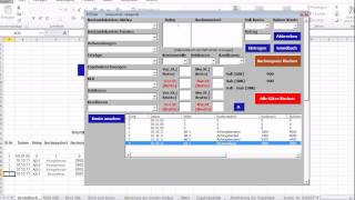 Einfacher Buchungssatz Buchführung mit Excel [upl. by Sirroned]