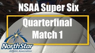 Quarterfinal 1  Bellevue vs Waldorf  North Star Athletic Association Volleyball [upl. by Buna]