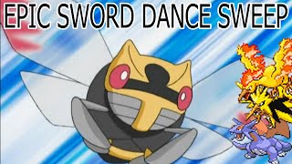 Ninjask SWEEP Gen 3  VS OU Team Superman  NO SWITCH OUT Pokémon Showdown [upl. by Alesram]