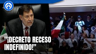 ¡Tumban sesión del Senado en discución de Reforma Judicial [upl. by Westerfield928]