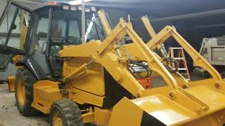 Case 580L backhoe restore [upl. by Enoved]